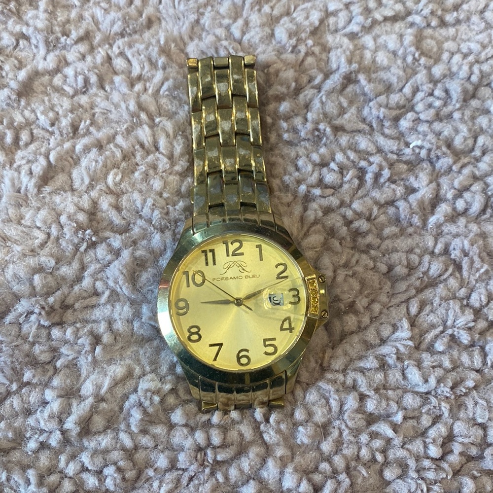 Porsamo Bleu Gold Watch